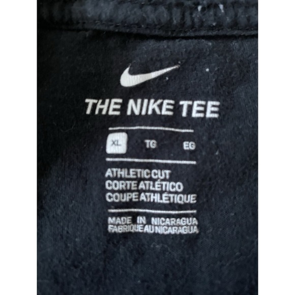 Tiger Woods Nike Short Sleeve T-shirt Frank Golf Club Head Cover Black XL JBHS - Picture 10 of 10